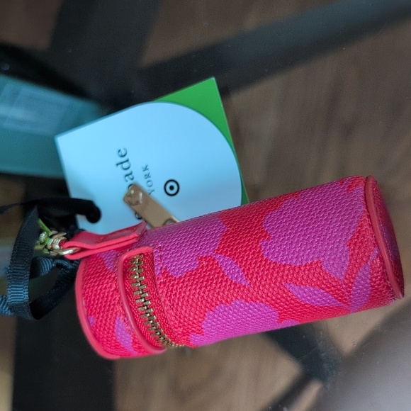 Kate Spade New York x Target Bundle Earrings, Hair Clips, Lipstick Bag Charm NWT - Picture 7 of 9